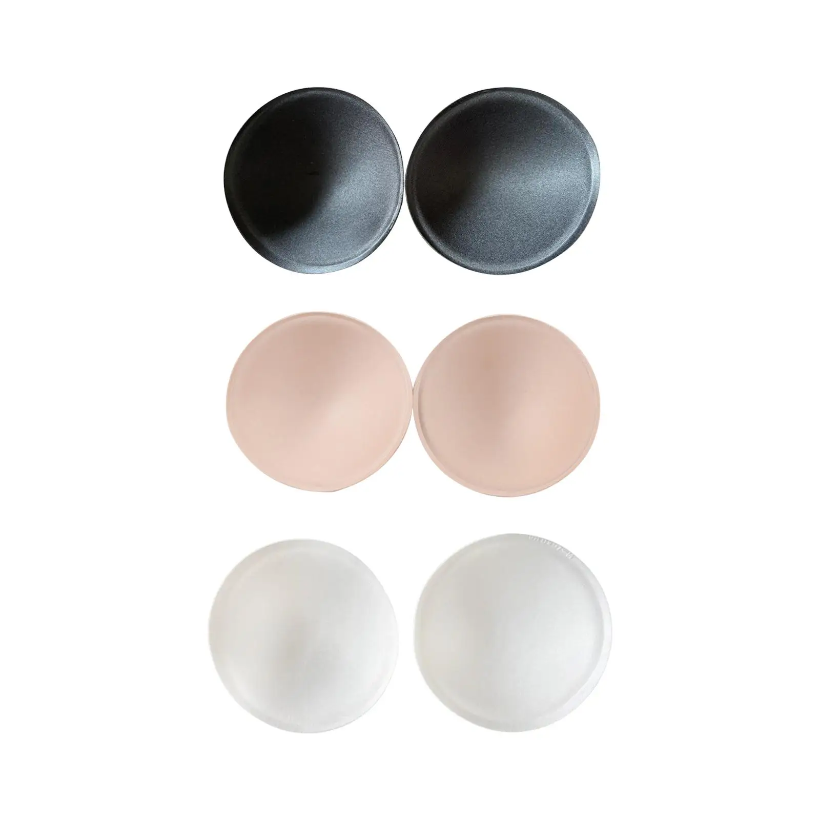 

Women Bra Pads Inserts Round Bra Cups Inserts Removable Soft Chest Insert Pads Padding Inserts for Bikini Top Swimwear Swimsuit