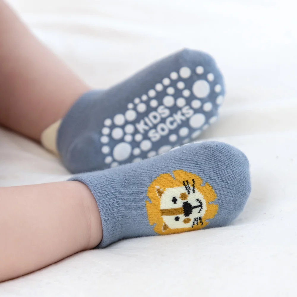 6 Pairs Baby Girls and Boys Socks For Winter Thick Children's Sock Cute Ears Toddler Infant Newborn Warm Autumn Stuff 0-5T