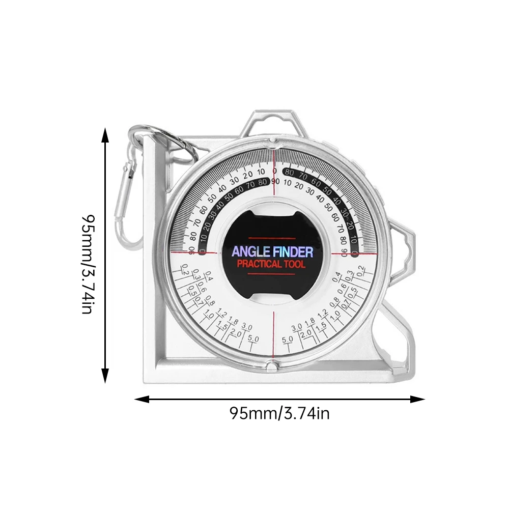 Magnetic Angle Finder Locator Mini Inclinometer Measurement Tool Protractor Tilt Level Meter