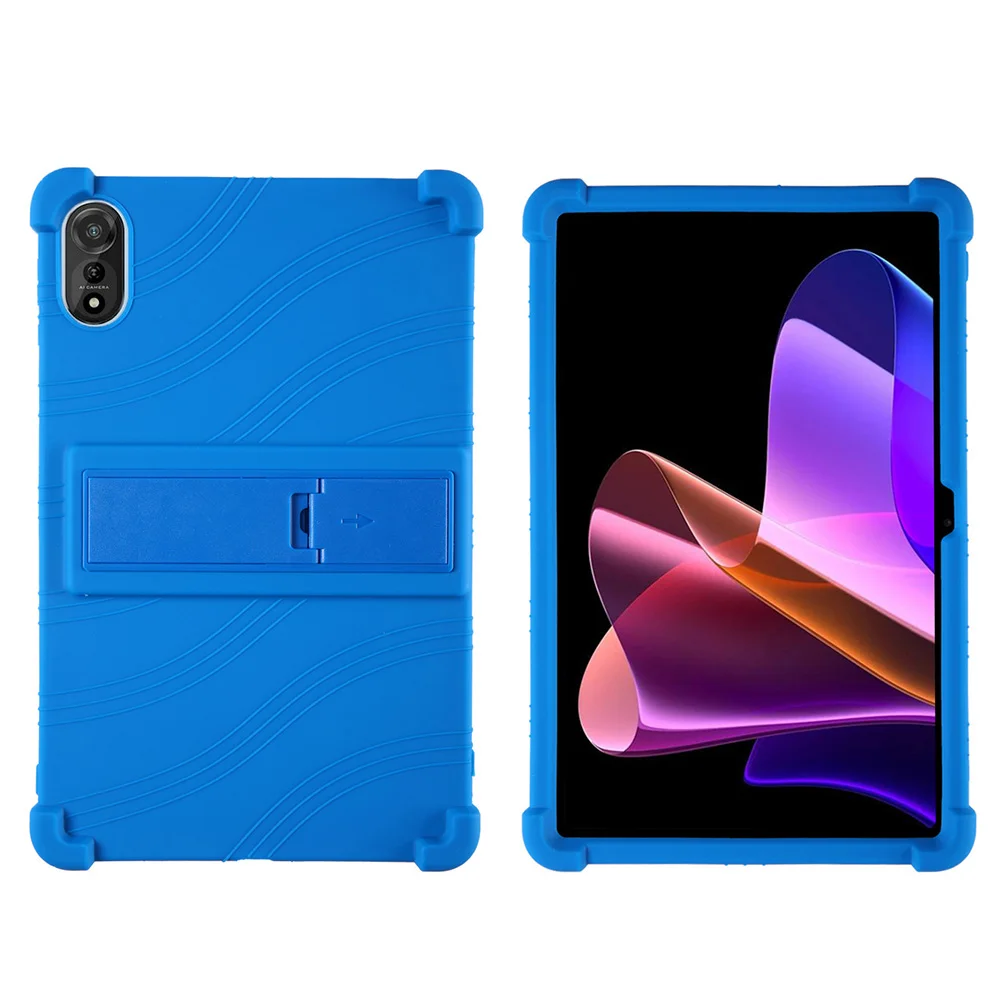 Kids Safe Shockproof Adjustable Tablet Stand Case - Soft Silicone