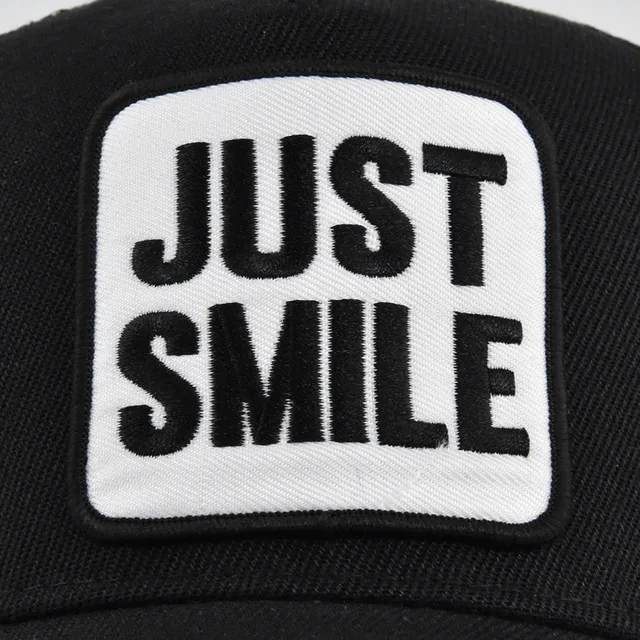 Just Smile Baseball Cap 4