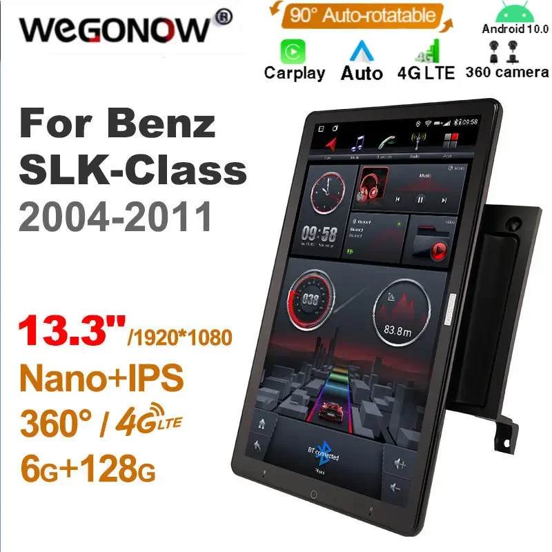 

Ownice Android 10.0 for Mercedes-Benz SLK-Class SLK Class R171 2004-2011 Car Radio Video Audio 13.3'' 360 6G 128G Tesla Style