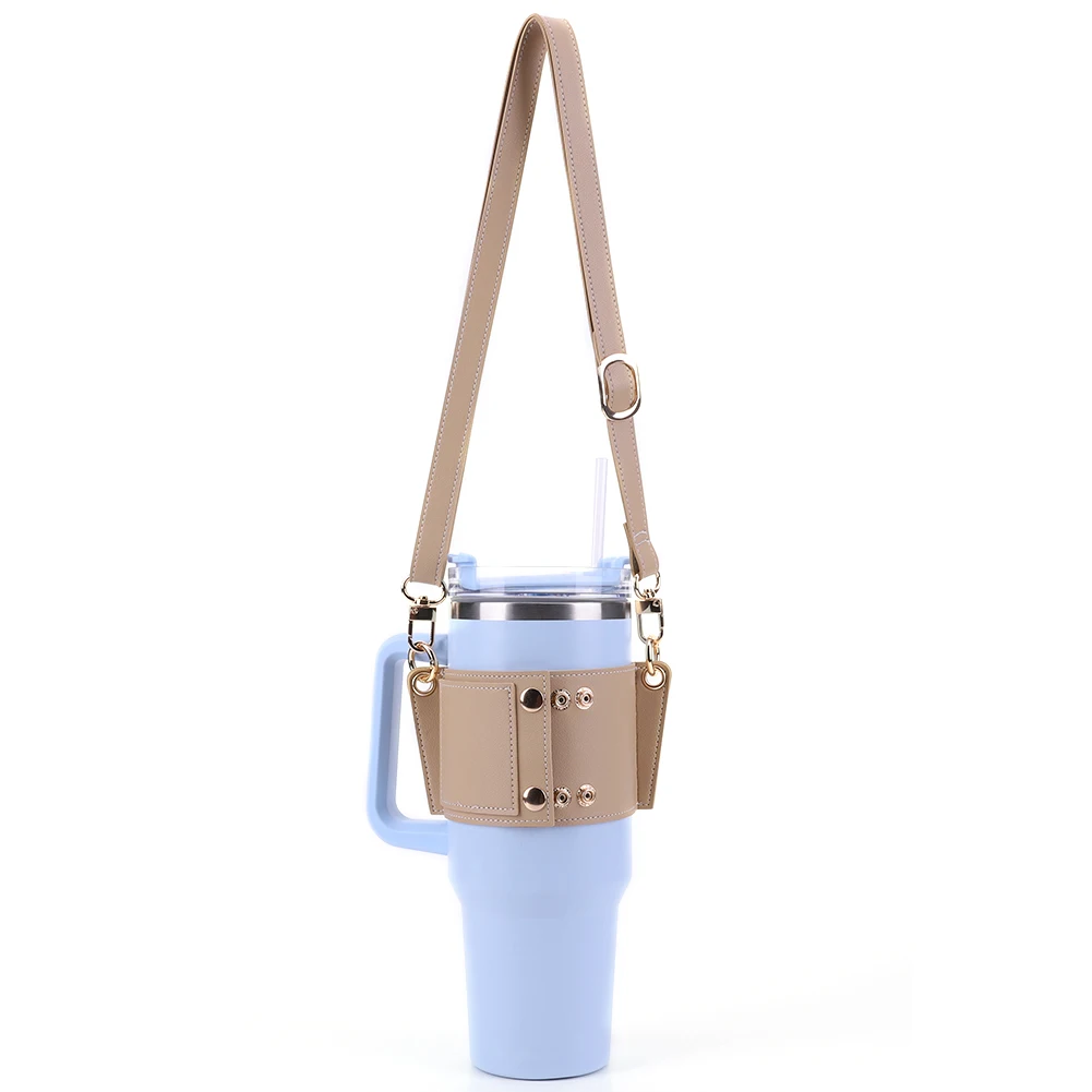 Description Picture 5 of itemWater Bottle Carrier Water Bottle Holder with Adjustable Strap Bottle Sling Holder Cup Accessory for Stanley 30oz & 40oz Tumbler