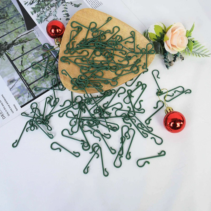 Christmas Ornaments S Shape Hooks 100pcs Christmas Tree Decoration Multi Purpose Holders S Shape Hook