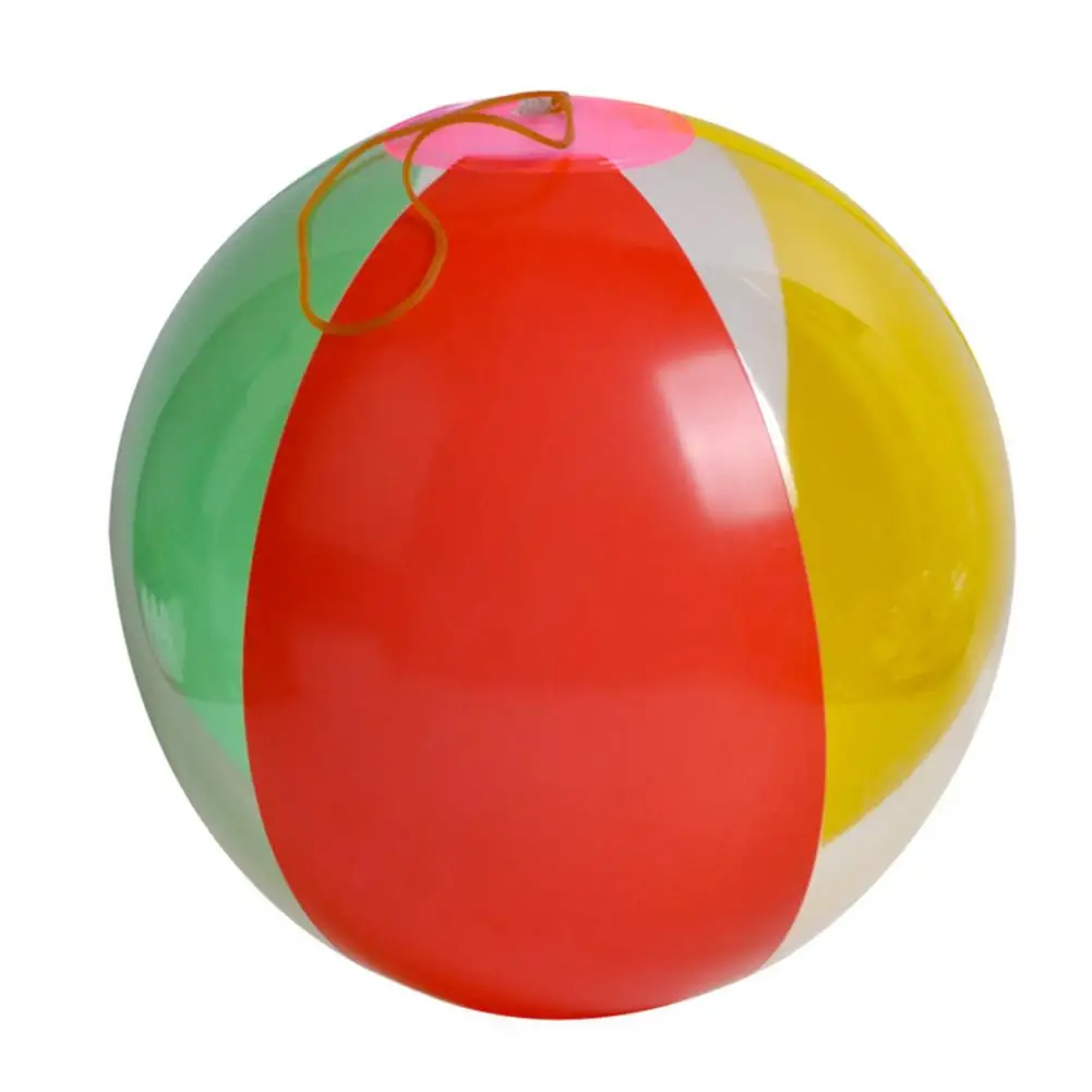 

Beach Ball Toy Glowing Portable Hidden Nozzle Built-in Battery PVC Kids Inflated Outdoor Swimming Pool Interactive Ball Toy