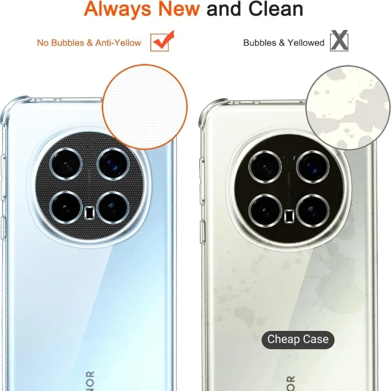 Shockproof Protective Phone Case with Four-Corner Bumper Design
