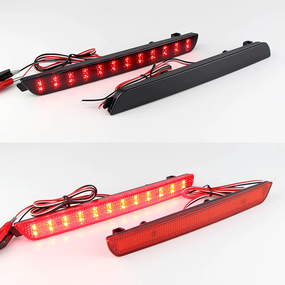 LED Rear Bumper Reflector Light Brake Lamp Reflector For Mazda 3 AXELA Tail/Brake Rear Fog Lamps Signal Light Car Accessories