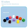 Linking Cubes Montessori Math Toys Number Blocks Learning Decimal Counter Teaching Aids Sensory Educational Toy for Children 4