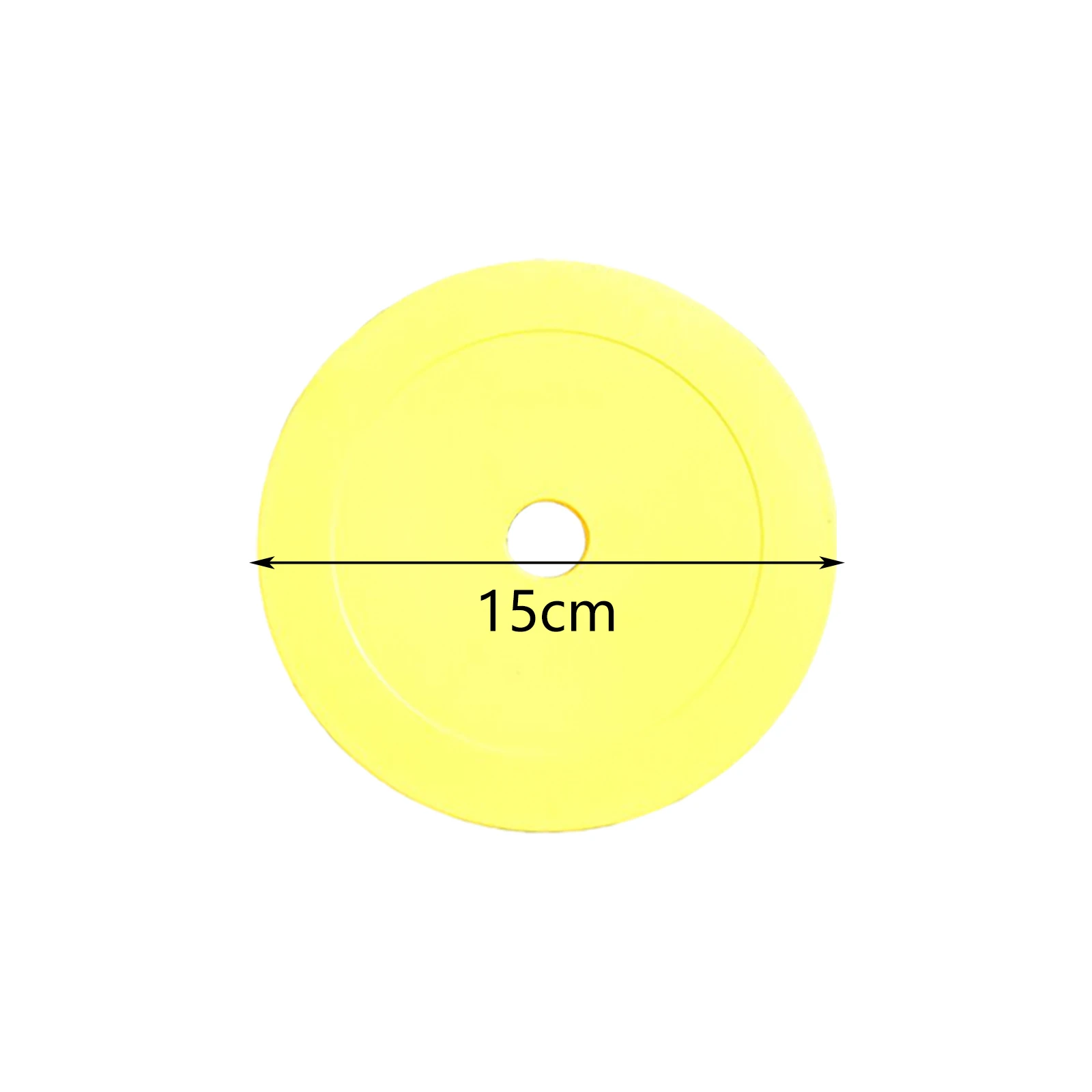 10PCS Soccer Flat Disc Markers Non-Slip Spots Markers Football Basketball Sports Speed Agility Training Aids Accessories