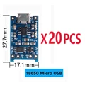18650 Micro 20PCS