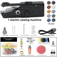 CS101B Hand-held Portable Sewing Machine Handystitch Multi-functional Household Mini Hand Electric Sewing Machine 1