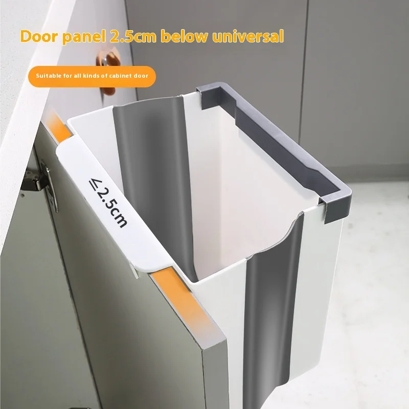 Camping Car Accessory Foldable Trash Can Large-Capacity Material Easy-to-clean For Motorhome Home Car Kitchen