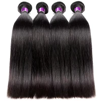 Malaysian Straight Hair Bundles 1/3/4 Pcs 100% Unprocessed Raw Human Hair Straight Bundles Human Hair Extensions For Black Women 1
