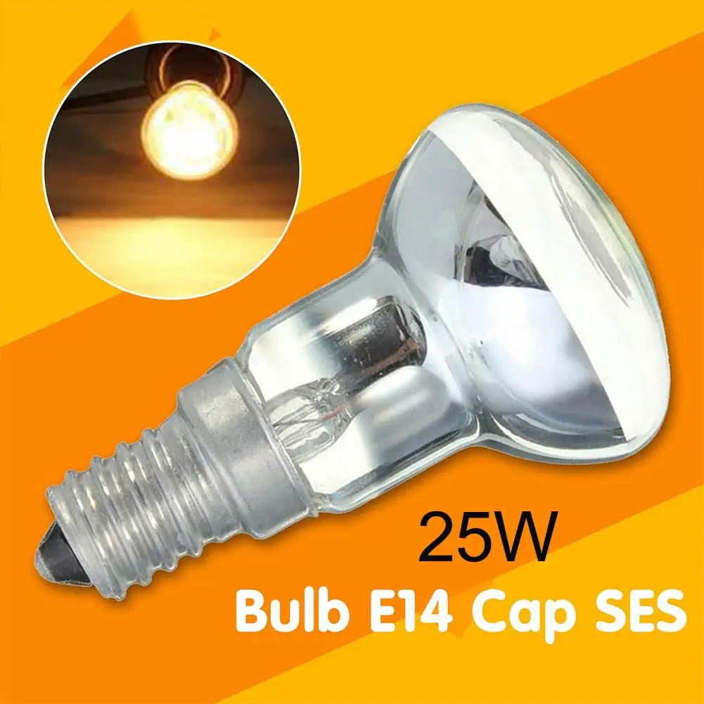 25w R39 Reflective Spotlight Lava Lamp Replacement Filament Lighting Bulb Accessories Reflective Tungsten Incandescent Ligh R8L8