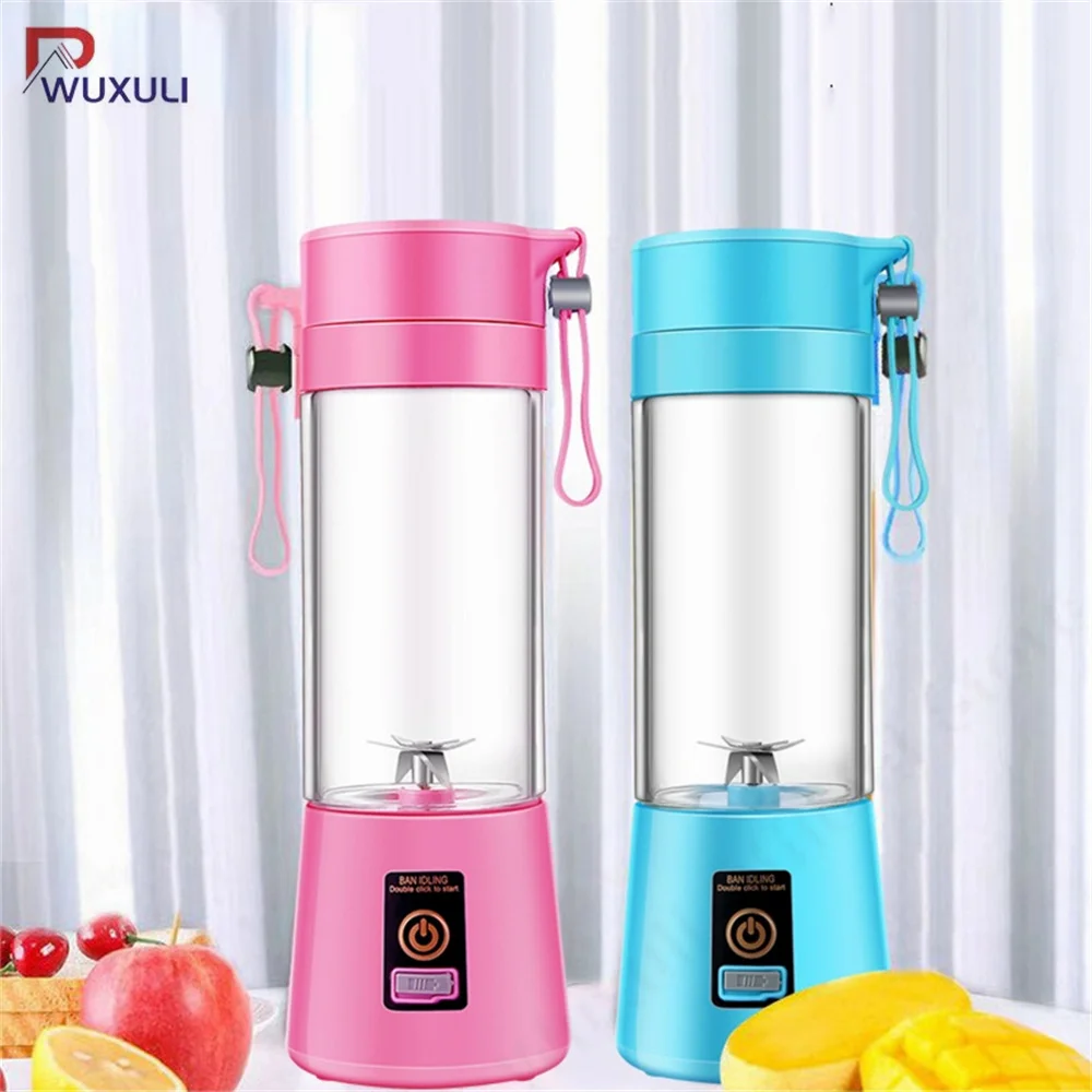 Mini Portable Blender Electric Mixer Food Processor Smoothie Maker