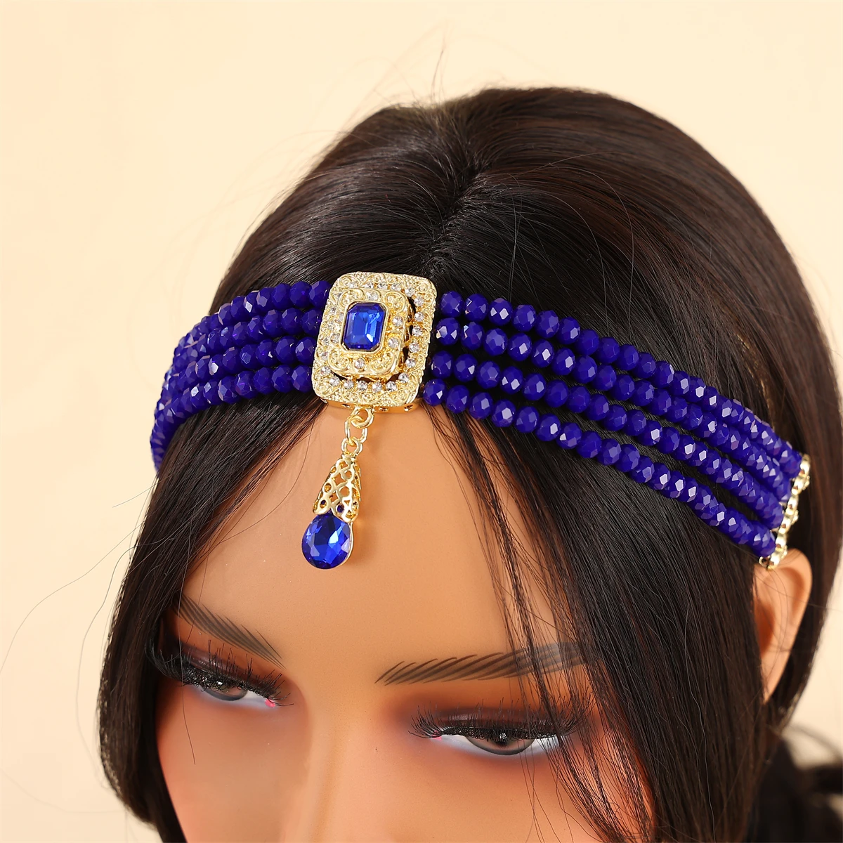 New Moroccan Style Women's Neck Chain Necklace Headchain Multi-Purpose Jewelry Women's Wedding Jewelry Accessories