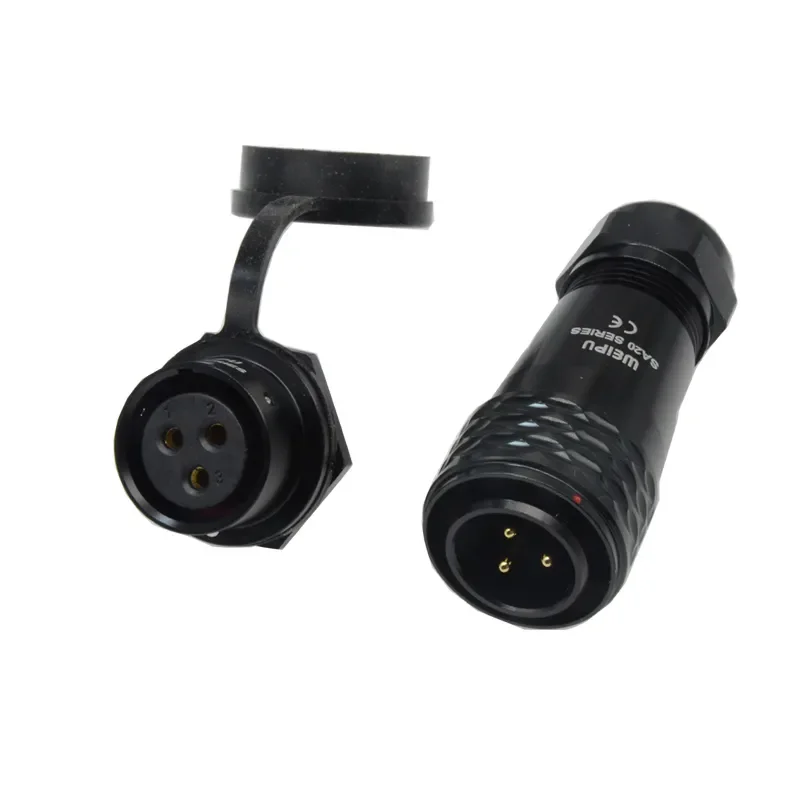 Connettore Circolare WEIPU WS20 5 Pin – Femmina E Maschio, 10A 500V