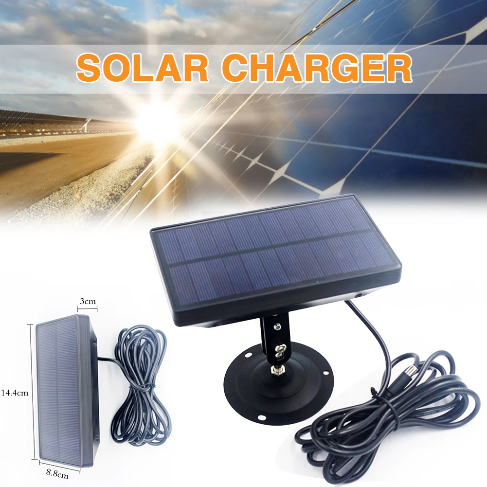 1000mA 9V Hunting Cam Solar Panel Trail Cam Power Supply Charger Cell for HC300A HC300M HC700 HC550 S990 S880 S680 S80M