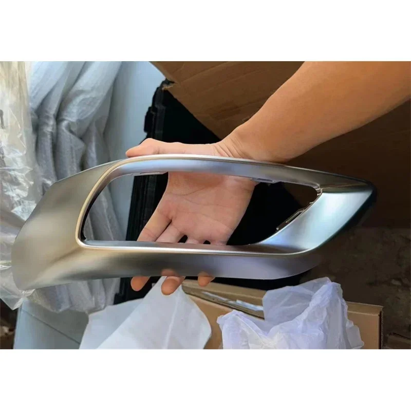 2 Stks Chroom RVS Staart Uitlaatpijp Uitlaatdemper Cover Trim Voor Volvo Xc90 2015 2016 2017 2018 2019 Accessoires 2 Stks Chroom RVS Staart Uitlaatpijp Uitlaatdemper Cover Trim Voor Volvo Xc90 2015 2016 2017 2018 2019 Accessoires