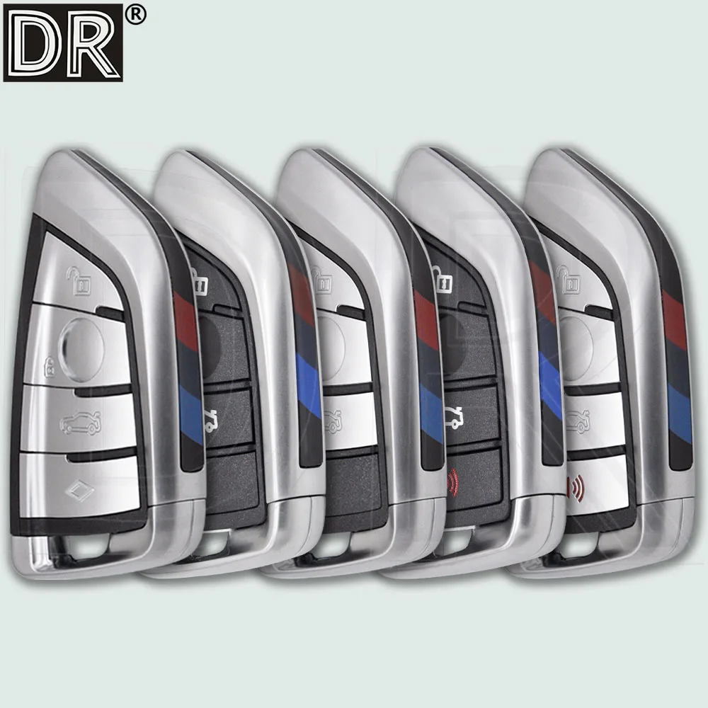 DR 3/4 Button Replacement Car Remote Key Shell Case Sopport F/G Chassis For BMW 3 5 7 8 F Series X3 X5 X7 G20 G21 G30 G31