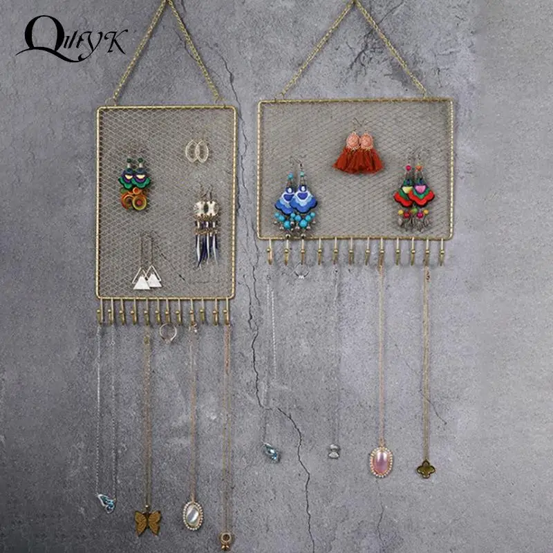 1pcs Acrylic Necklace Hanger, Necklace Holder, Wall Mount, Hanging  Organizer, Jewelry Hooks for Necklaces, Bracelets - AliExpress