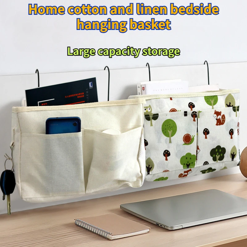 

Multi Functional Bedside Hanging Bag,Portable Baby Care Essentials,Storage Bags Suitable Dormitory and Apartment Organizations