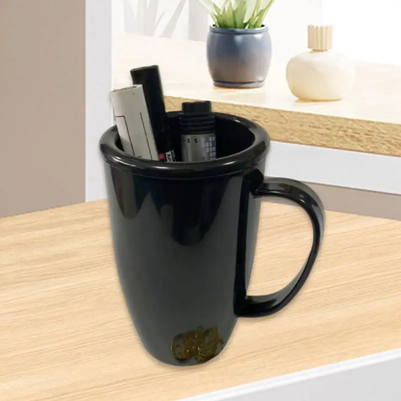 Cacher la tasse d'eau vue porte-stylo Portable bouteille voyage caché en plein air avec Double compartiment de rangement étui Secret boîte à médicaments