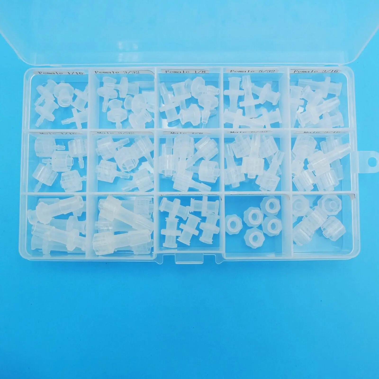 ルアーロック　コネクター ルアーロック、オス コクゴ 実験研究用配管材ジョイント・コネクター