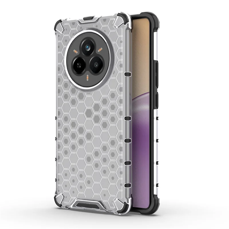 Shockproof Armor Case with Soft TPU Bumper and Clear Hard PC Cover