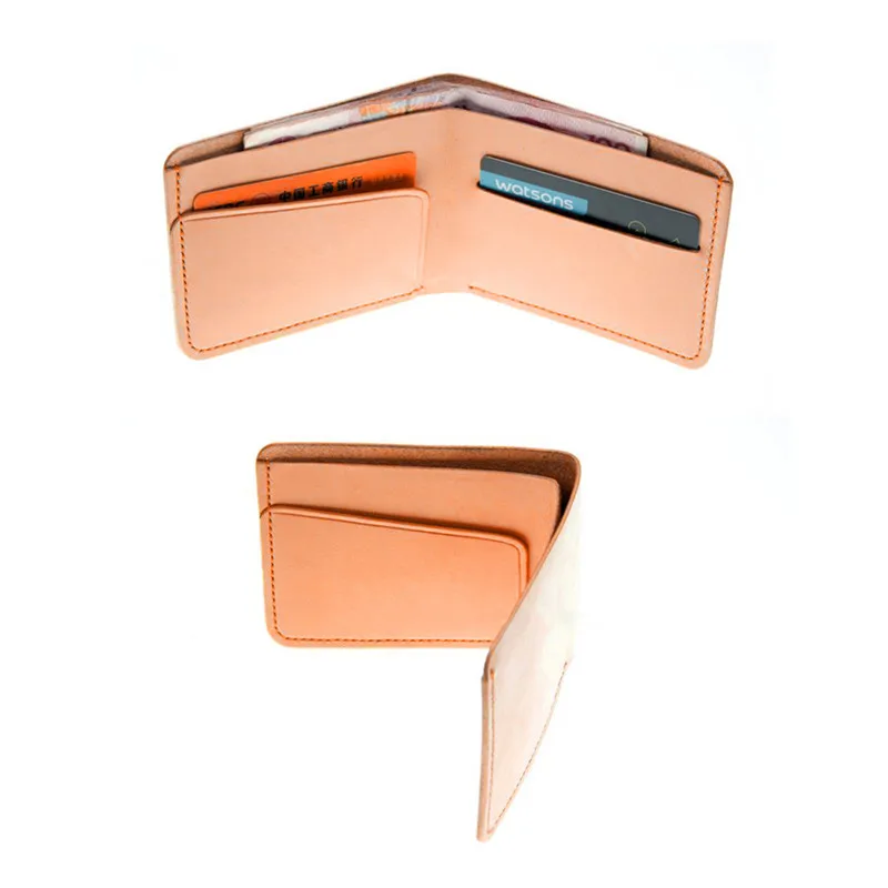 Acrylic Simple Card Wallet Stencil Leather Pattern Template DIY Leathercrafts Tools 1Set