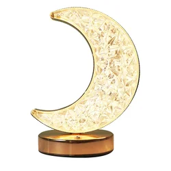 Crystal Touch Dimming LED Night Light (Moon)
