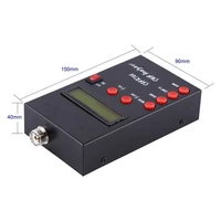 SARK100 Antenna Analyzer Meter 1-60MHz Shortwave SWR Antenna Analyzer with 1.0 to 9.99 SWR Usable Measurement Range 2