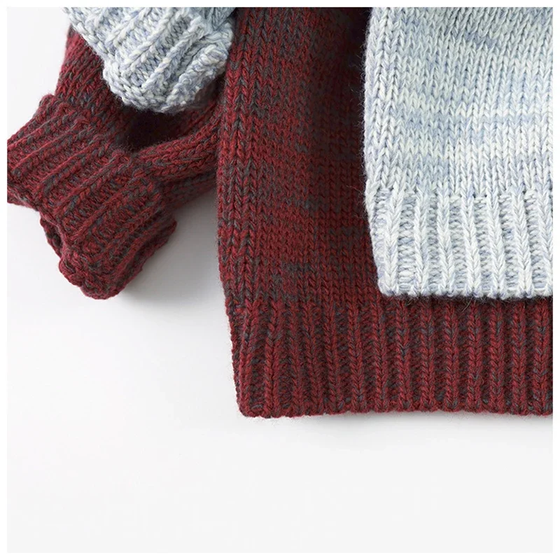 Kids Thick Knitted Cardigan Coat Sweater