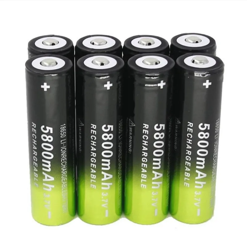 Batteria al Litio 18650 3.7V 5800mAh Ricaricabile - immagine 4