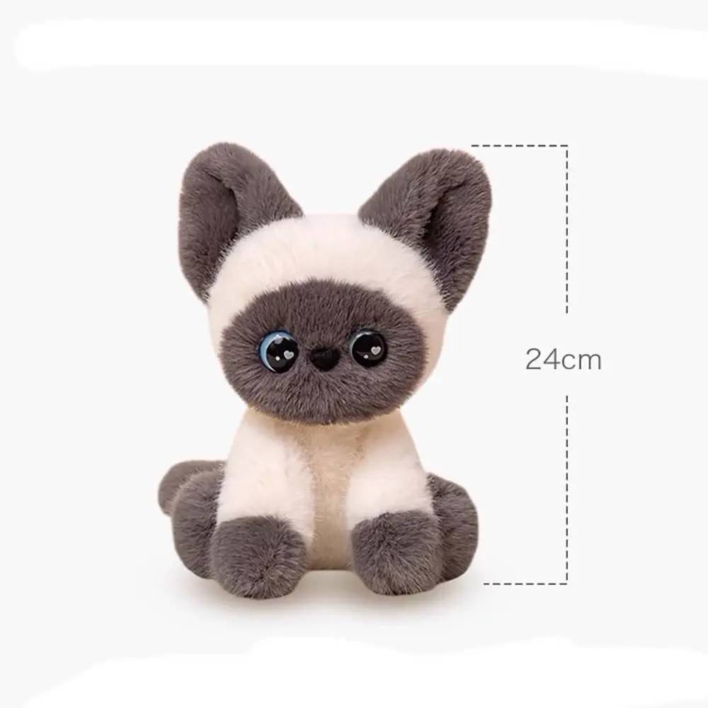 Kawaii 24cm Plush Companion Doll Plush Super Soft Animal Plush Toy Cat Stuffed Animal Pillow Sleeping Gift