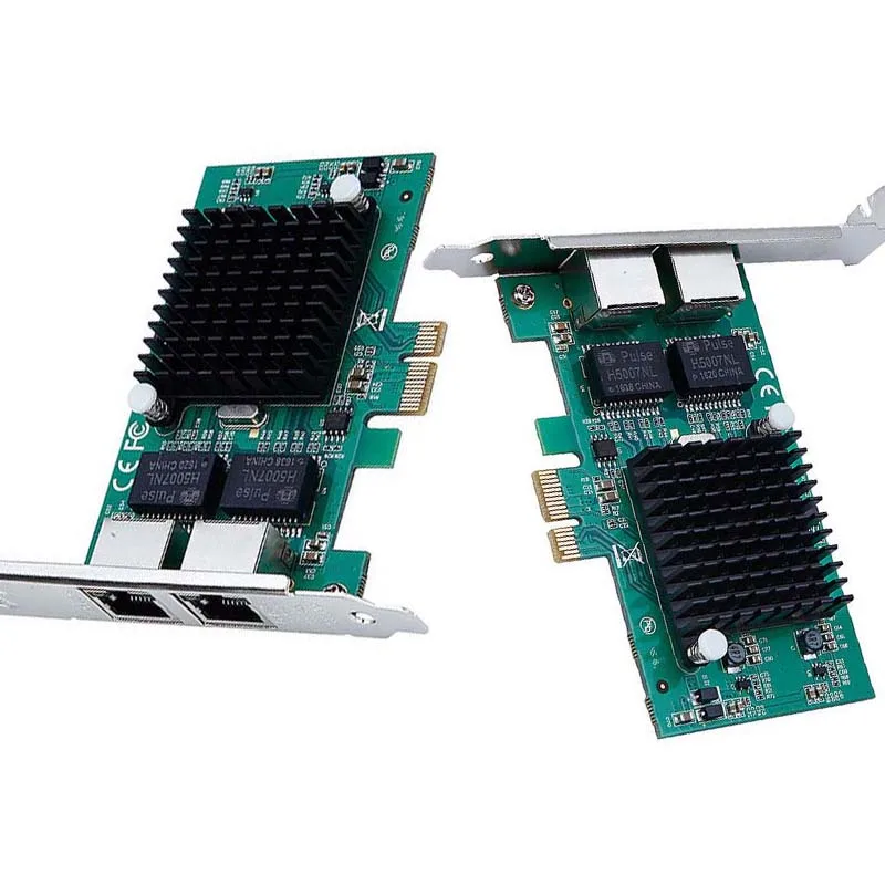 Adaptador Intel 82575 Gigabit Server Rj45 Lan Acessórios de Computador Fast Ethernet Placa de Rede Pci-e Game Pcie Card