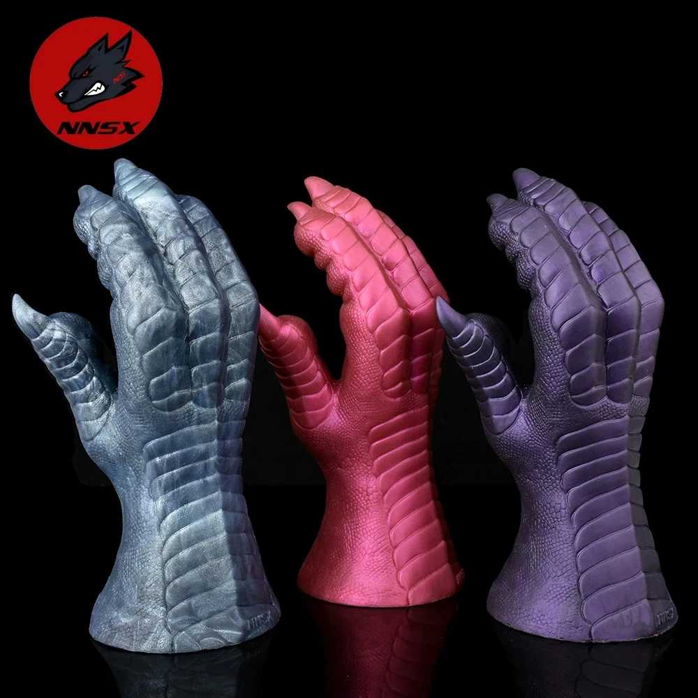 

FAAK Silicone Soft Paw Dragon Claw Dildo Sexy Toys For Women And Men Fantasy Animal Clitoral Nipples Stimulation Adult Shop