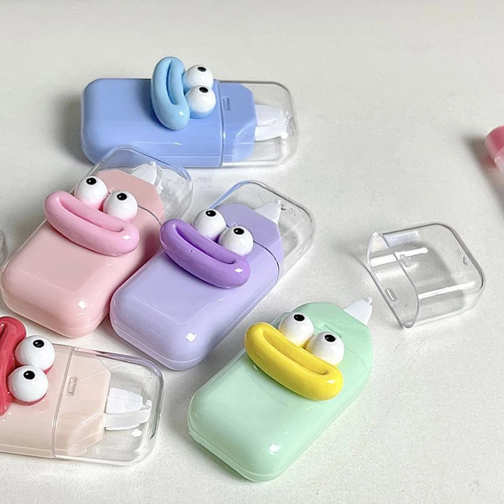 6pcs/set Cartoon Mini Portable Correction Tape
