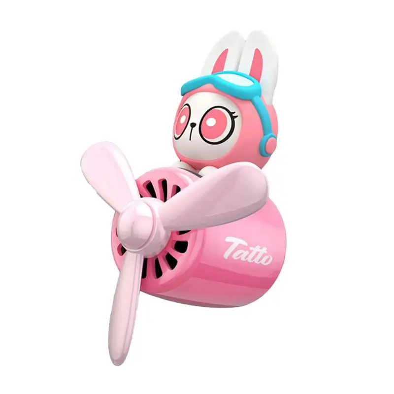 

Автомобильный освежитель воздуха Bear Pilot, автомобильный диффузор с милым медведем, Устранитель запахов автомобиля, желтая утка, черный медведь, розовый кролик, красный пилот автомобиля