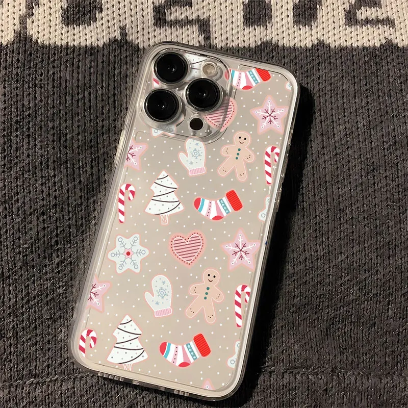 Festive Holiday Characters Soft TPU Phone Case