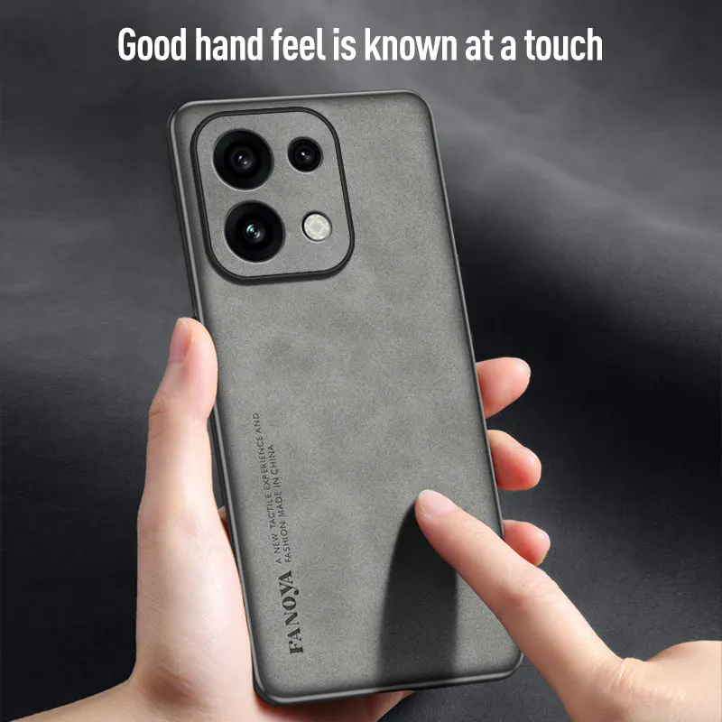 Luxurious Sheepskin-Feel PU Leather Phone Case - Premium Protective Cover