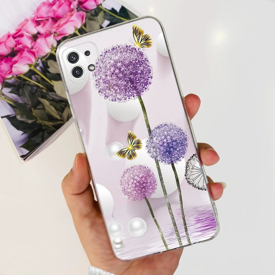 Stylish Transparent TPU Soft Silicone Phone Case