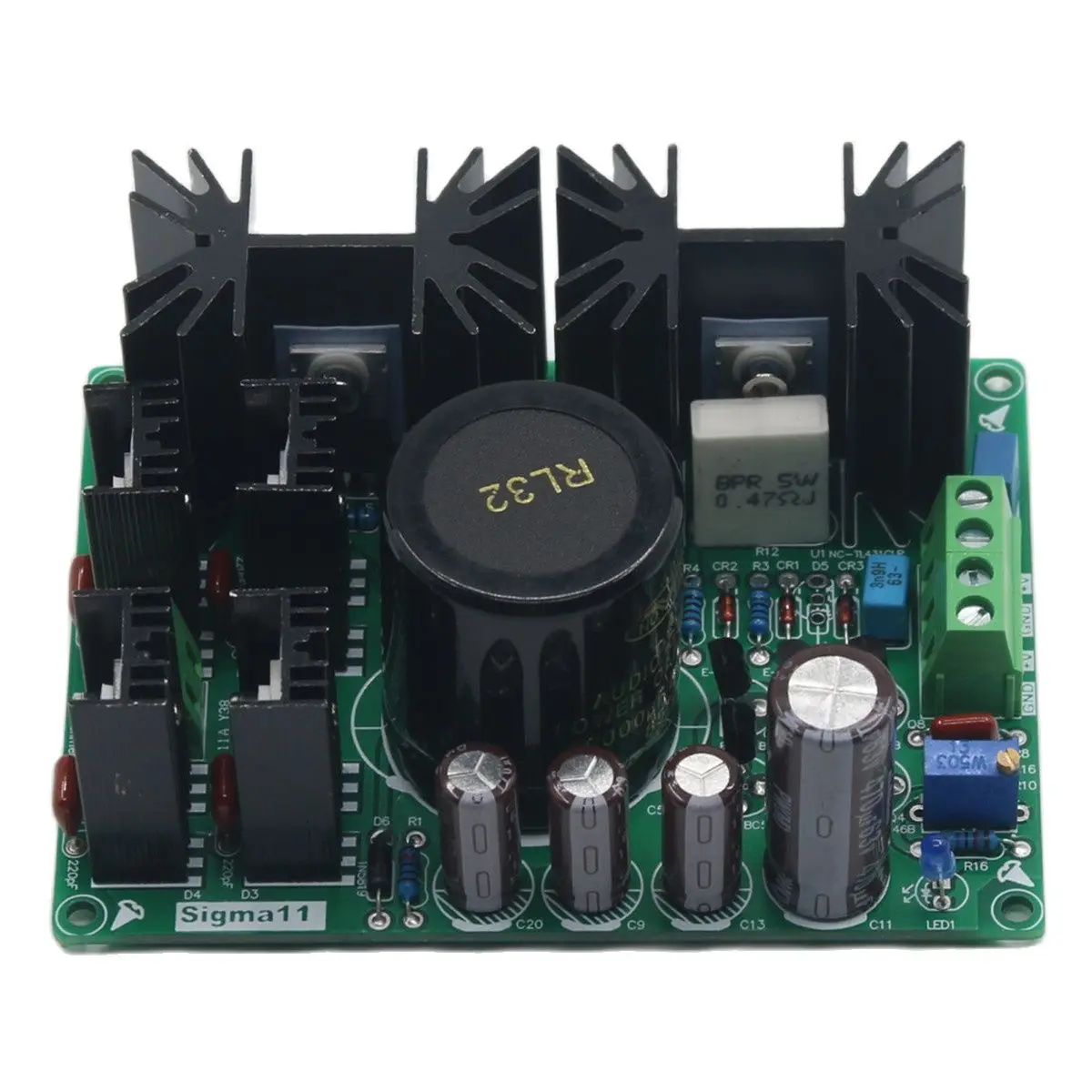 Assemble Sigma11 HiFi Ultra-Low uV Noise DC Stabilized Power Supply Board For DAC Headphone Amp