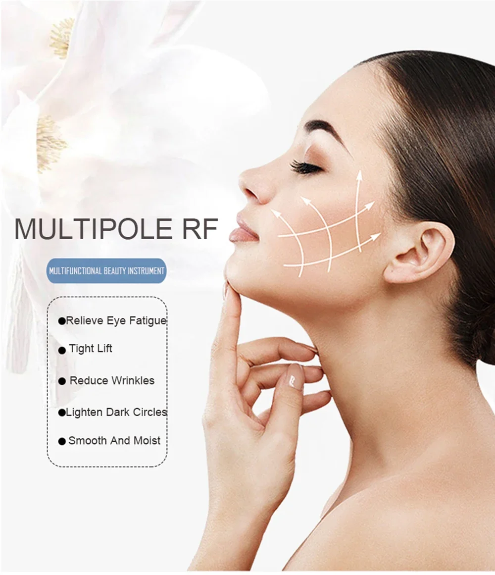 NubianCenter 3-in-1 RF Skin Tightening System – Face, Eye & Body Rejuvenation Machine