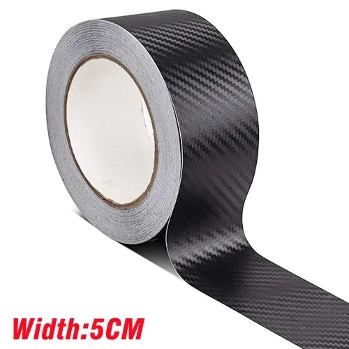 Carbon Fiber Door Sill Protector Strip - Anti Scratch Tape For Chevrolet Corvette C5 1998-2004