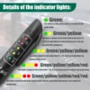 Digital Brake Fluid Tester - LED Oil Quality Analyzer for Cars & Motorcycles | Multi-Vehicle Diagnostic Pen with Accuracy Alert 5