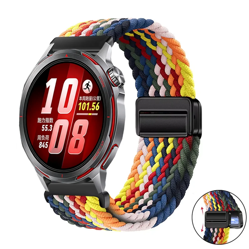 Magnetic Nylon Watch Strap – 20mm/22mm Versatile Wristband Bracelet