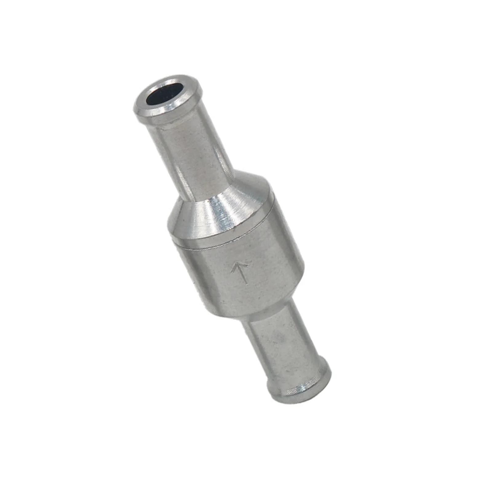 6-12mm Non-return Valve Chrome One-way Check Valve Auminium Fuel Water Gas Air Vacuum 6mm/8mm/10mm/12mm check valve