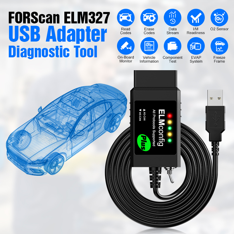OBD2 Bluetooth Scanner – Professional Diagnostic Tool Set!!