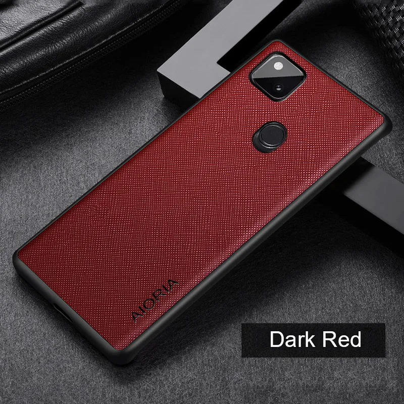 Luxury Cross Pattern Leather Cover Case